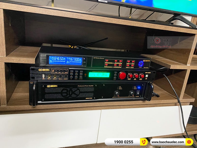 Lắp đặt dàn karaoke gia đình anh Tài tại Hà Nội 