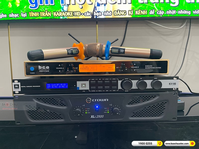 Lắp đặt dàn karaoke trị giá hơn 60 triệu cho anh Trí tại Hà Nội