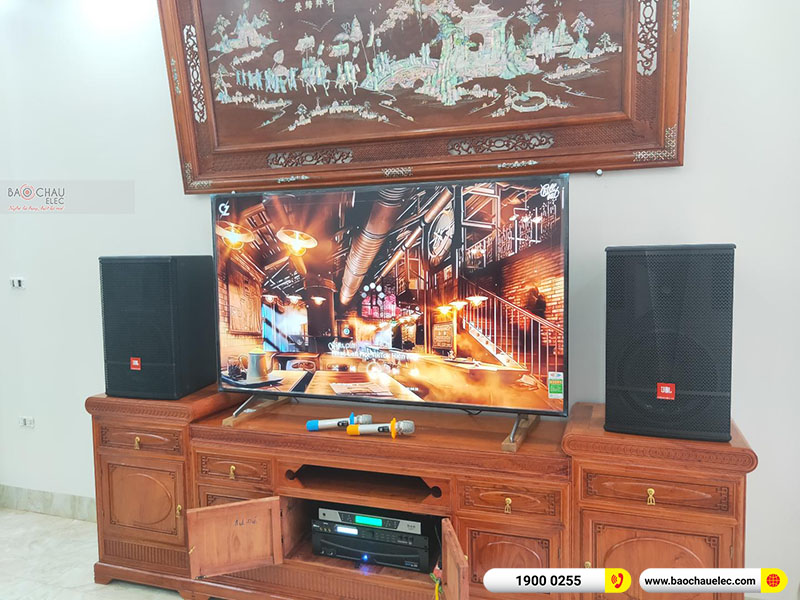 Lắp đăt d&agrave;n karaoke gia đ&igrave;nh chị Li&ecirc;n tại H&agrave; Nộ