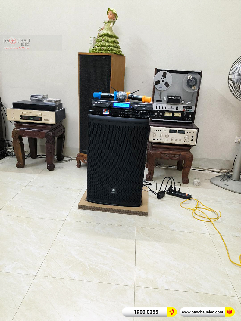 Dàn karaoke, loa jbl di động anh Dương