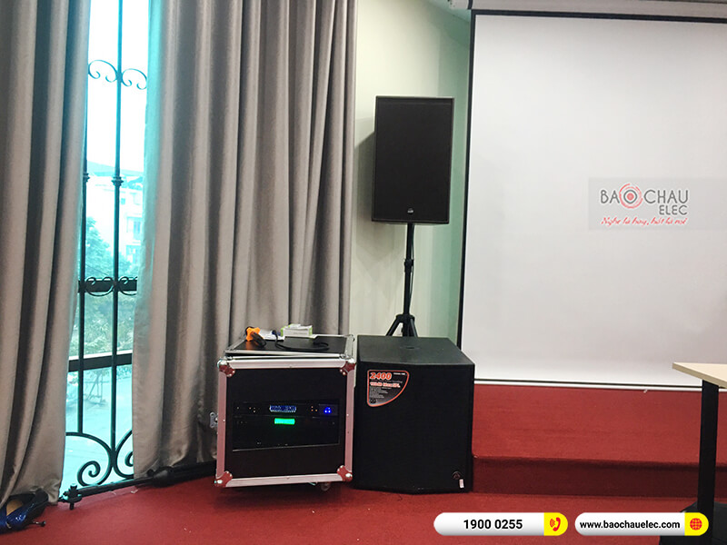 Lắp đặt d&agrave;n &acirc;m thanh hội trường cho cơ quan tại H&agrave; Nội