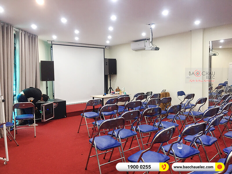 Lắp đặt d&agrave;n &acirc;m thanh hội trường cho cơ quan tại H&agrave; Nội
