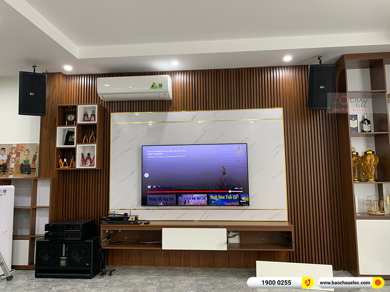 Lắp đặt dàn karaoke anh Dũng tại Hà Nội