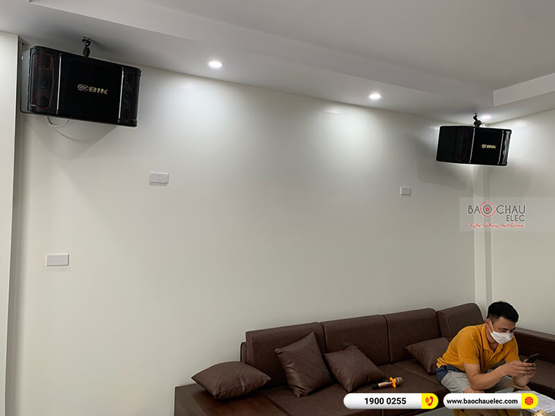 Lắp đặt dàn karaoke anh Dũng tại Hà Nội