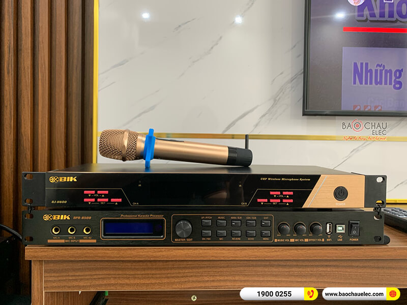 Lắp đặt dàn karaoke anh Dũng tại Hà Nội