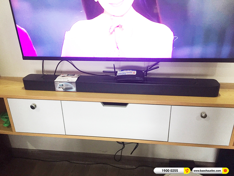 Lắp đặt Loa Soundbar JBL Bar 500 hơn 13tr cho anh Hiền tại Hà Nội