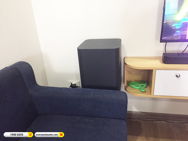 Lắp đặt Loa Soundbar JBL Bar 500 hơn 13tr cho anh Hiền tại Hà Nội