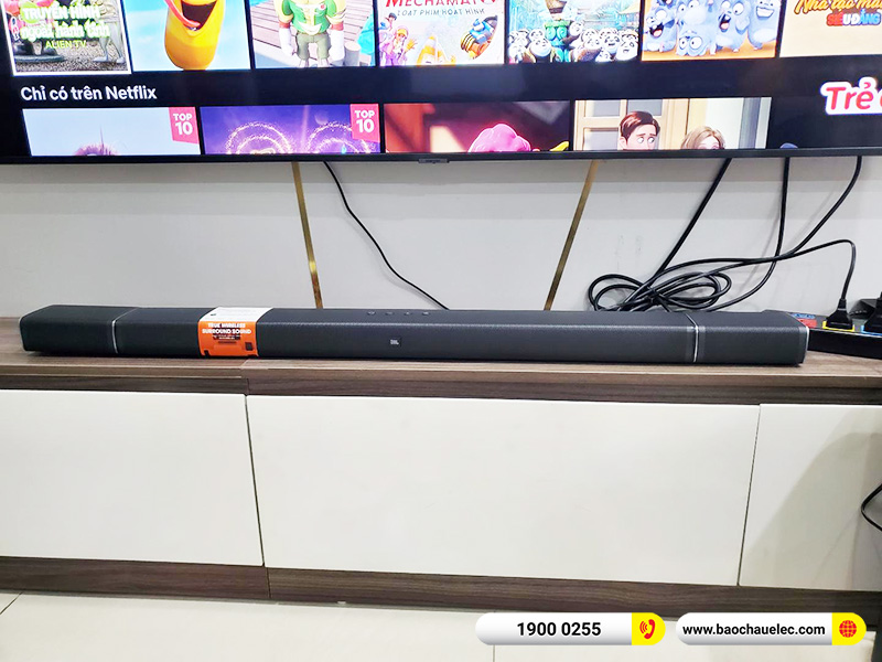 Lắp đặt Loa Soundbar JBL Bar 5.1 hơn 14tr cho anh Khiêm tại Hà Nội