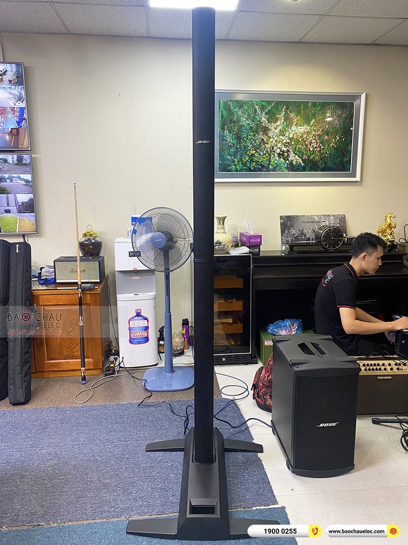 Lắp đặt dàn karaoke, loa Bose di động cho anh Dũng tại Hà Nội (Bose L1 Model II, KX180A, Bose B2 Bass Module,….) 