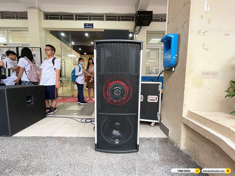 Lắp đặt hệ thống âm thanh Trường THCS và THPT Tạ Quang Bửu tại Hà Nội (CatKing Pro 2.5+, Famousound 7213, BPR-5600, Yamaha MG12XU,…)