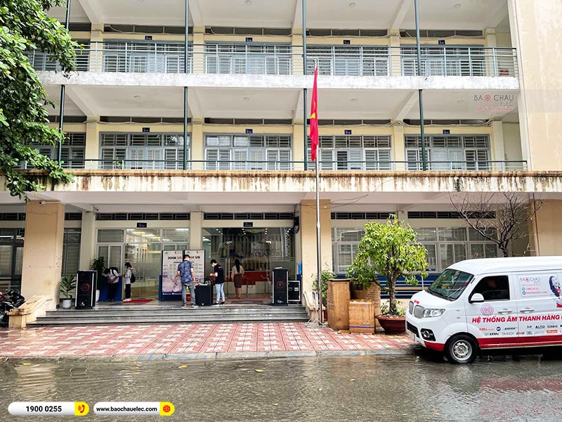 Lắp đặt hệ thống âm thanh Trường THCS và THPT Tạ Quang Bửu tại Hà Nội (CatKing Pro 2.5+, Famousound 7213, BPR-5600, Yamaha MG12XU,…)