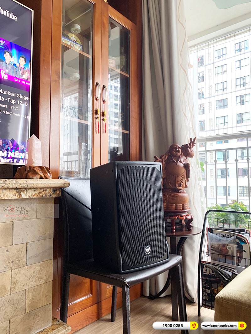 Lắp đặt dàn karaoke trị giá gần 60 triệu cho anh Hà tại Hà Nội (RCF EMAX 3110 MKII, APP MZ-86, KX180A, Klipsch R120SW, JBL VM200) 