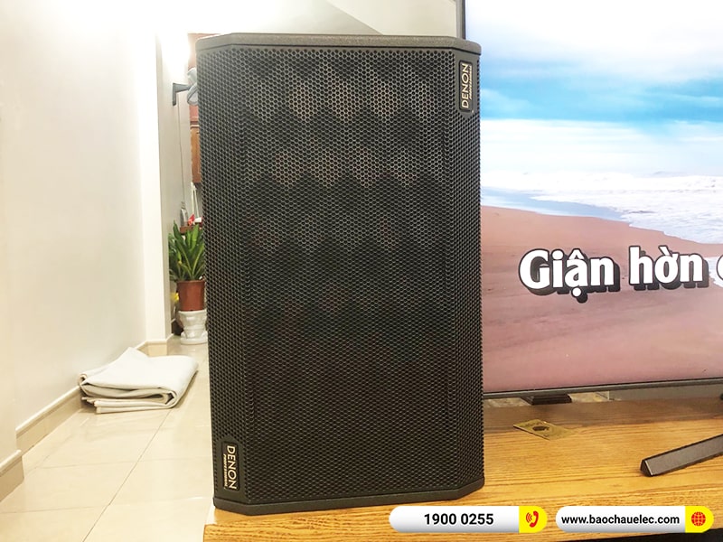 Lắp đặt dàn karaoke trị giá hơn 40 triệu cho anh Hiếu tại Hà Nội (Denon DP-R312, VM620A, X5 Plus, SW612B, JBL VM200) 