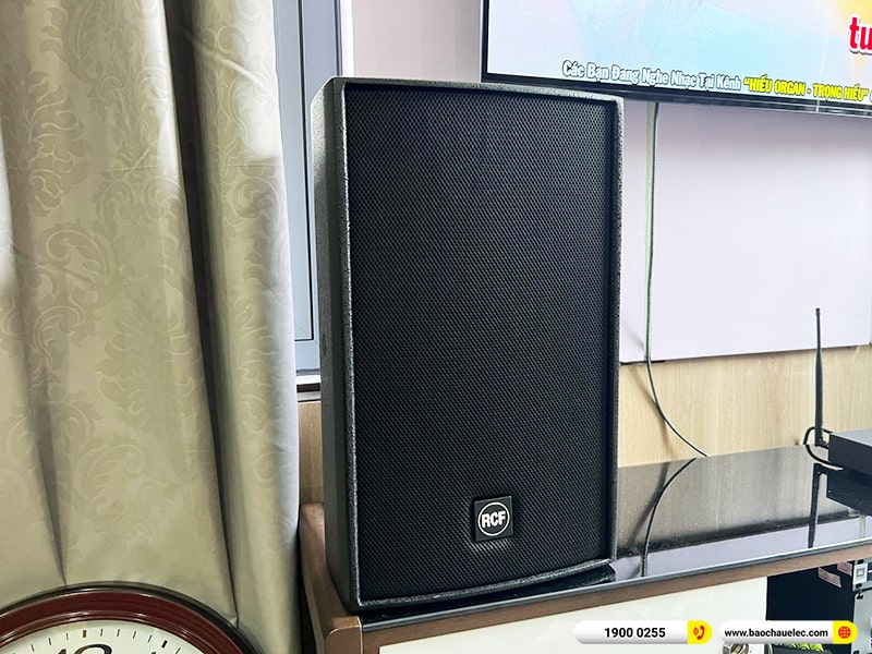 Lắp đặt dàn karaoke trị giá hơn 80 triệu cho anh Thành tại Hà Nội (RCF C3110-126, APP MZ-86, JBL KX180A, R100SW, VM300) 