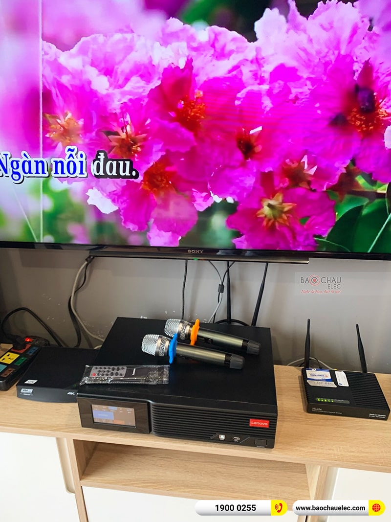 Lắp đặt dàn karaoke trị giá hơn 30 triệu cho anh Tùng tại Hà Nội