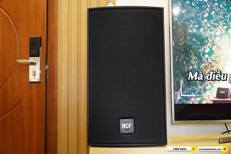 Lắp đặt dàn karaoke trị giá gần 230 triệu cho anh Việt tại Hà Nội (RCF C5215-99, IPS 3700, K9900II Luxury, S8015II, SVX288AZ/PG58,…) 