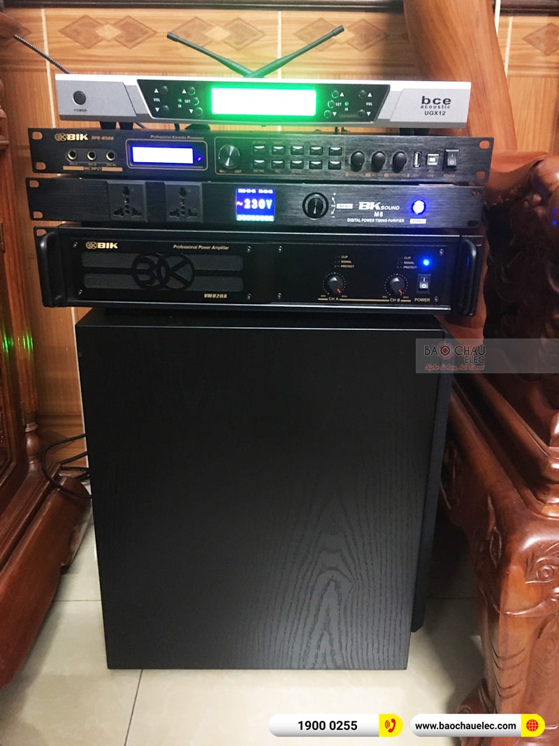 Lắp đặt dàn karaoke trị giá hơn 50 triệu cho chị Tháu tại Bắc Ninh