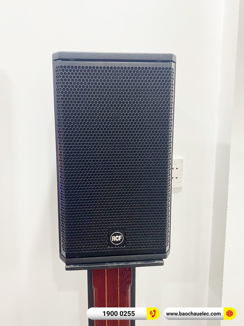 Lắp đặt dàn karaoke RCF 63tr cho chị Thủy tại Hà Nội (RCF X-MAX 10, Crown T5, KX180A, BJ-W25AV, JBL VM300)