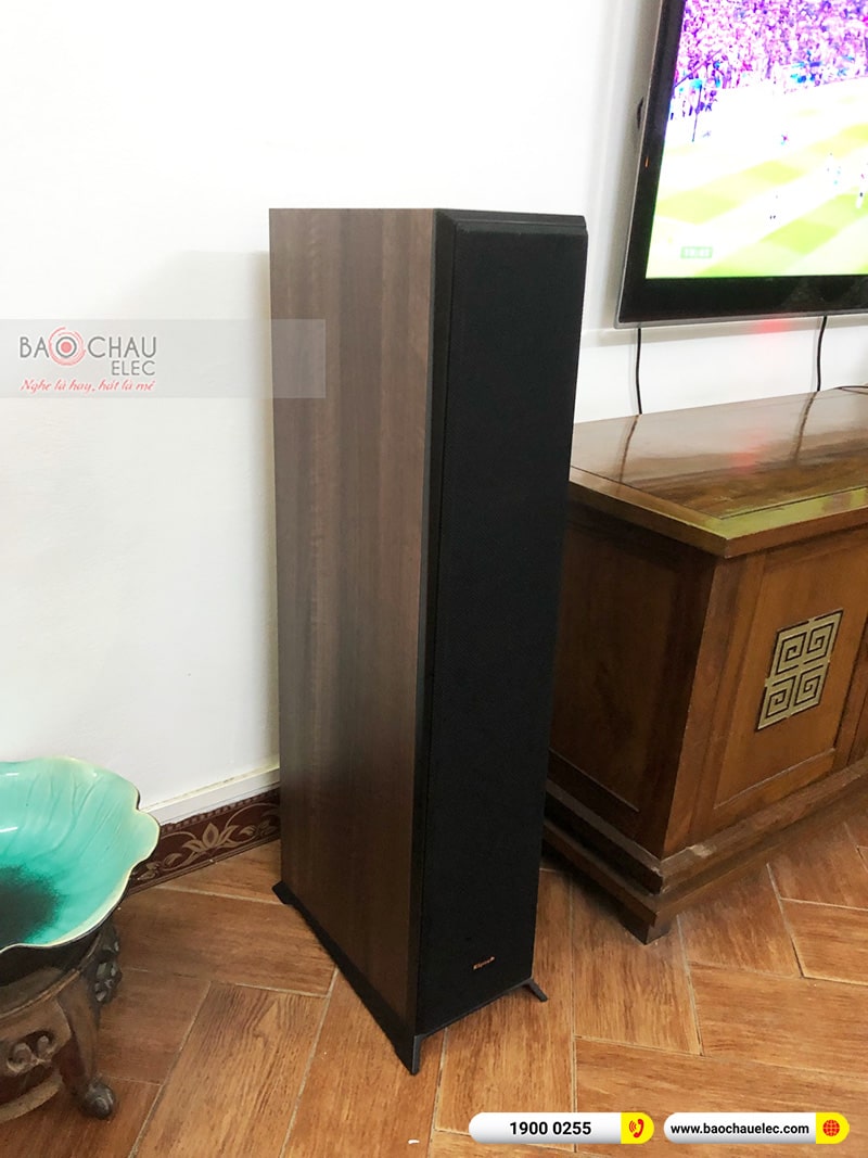 Lắp đặt dàn nghe nhạc trị giá hơn 40 triệu cho chị Tú tại Hà Nội (Klipsch RP5000F, Denon PMA-900HNE, Denon DCD-600NE)