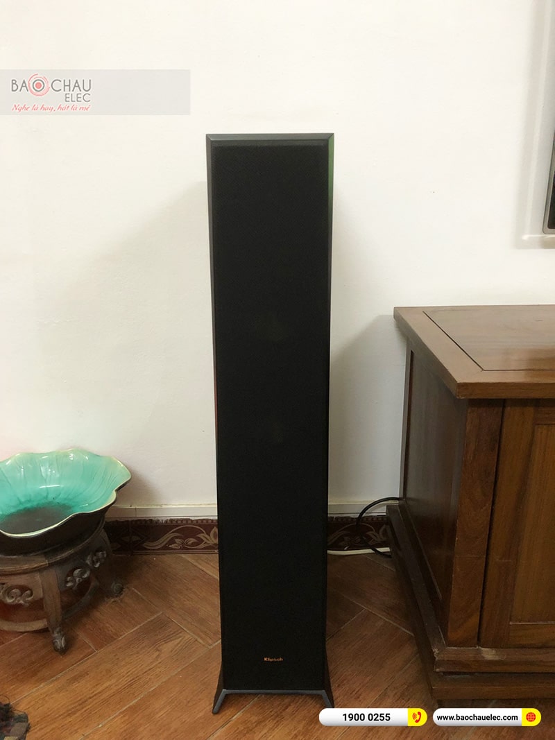 Lắp đặt dàn nghe nhạc trị giá hơn 40 triệu cho chị Tú tại Hà Nội (Klipsch RP5000F, Denon PMA-900HNE, Denon DCD-600NE)