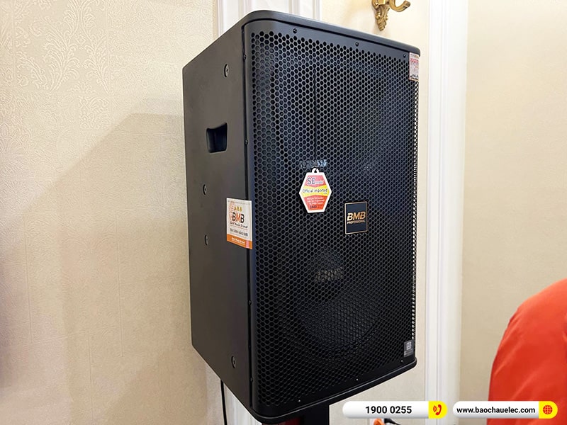 Lắp đặt dàn karaoke trị giá khoảng 90 triệu cho cô Hạnh tại Hà Nội (BMB CSS 1212SE, VM830A, KX180A, BJ-W66 Plus, VM200,…)