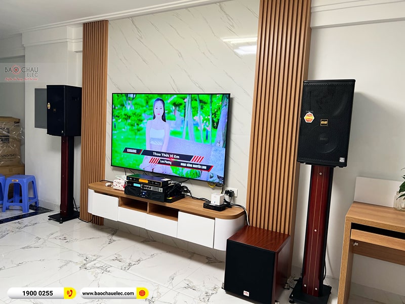 Lắp đặt dàn karaoke trị giá hơn 50 triệu cho anh Nam tại Hà Nội