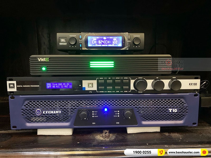Lắp đặt dàn karaoke anh Nghĩa tại Hà Nội