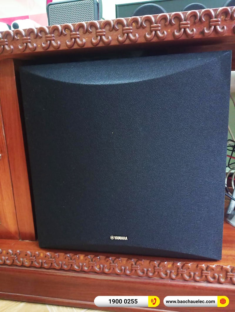 Lắp đặt dàn âm thanh 5.1 xem phim, nghe nhạc trị giá khoảng hơn 20 triệu cho anh Linh tại Hà Nội (Yamaha NS-F150, Yamaha NS-P150, SW-SW100, Yamaha RX-V385)