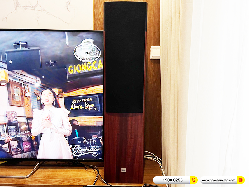 Lắp đặt dàn nghe nhạc trị giá gần 50 triệu cho anh Như tại Hà Nội (JBL Stage A180, Denon PMA-900HNE, JBL A120P)