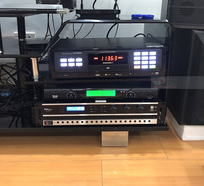 Dàn karaoke gia đình anh Cường ở Hoàng Đạo Thúy h3