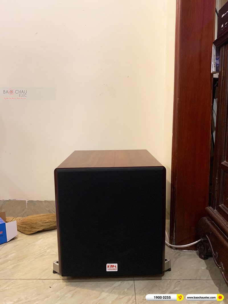 Lắp đặt dàn karaoke trị giá hơn 20 triệu cho anh Bình tại Hà Nội (BIK BS-998X, BKSound DKA6500, SW512C)