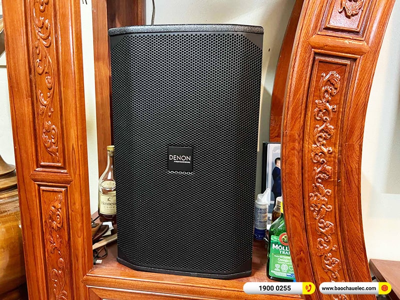 Lắp đặt dàn karaoke trị giá gần 90 triệu cho anh Hoàng tại Hà Nội (Denon DN710, Xli2500, KX180A, HTS12, VM300, 4K Plus 4TB) 
