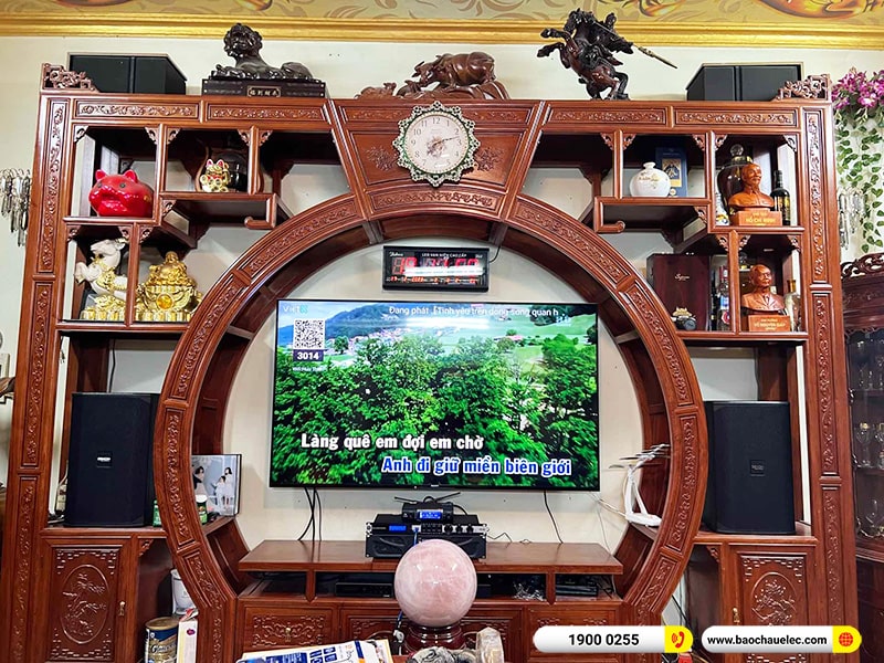 Lắp đặt dàn karaoke trị giá gần 90 triệu cho anh Hoàng tại Hà Nội (Denon DN710, Xli2500, KX180A, HTS12, VM300, 4K Plus 4TB) 