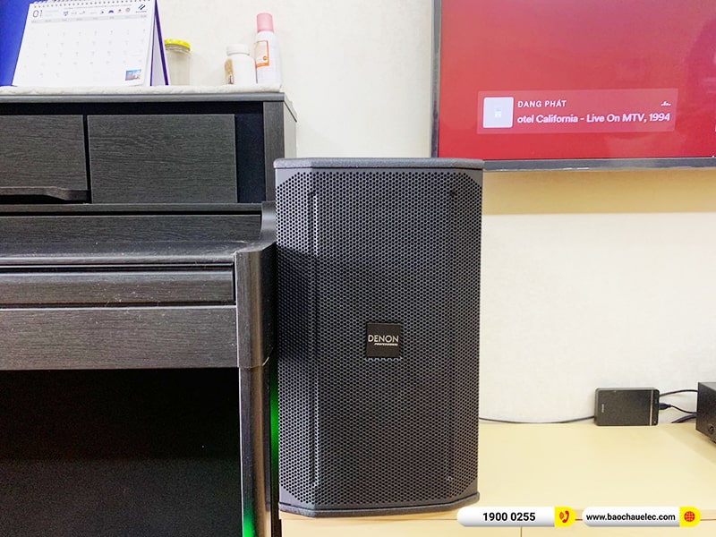 Lắp đặt dàn karaoke trị giá hơn 30 triệu cho anh Huy tại Hà Nội (Denon DN510, BKSound DKA 8500, BKSound SW512B) 