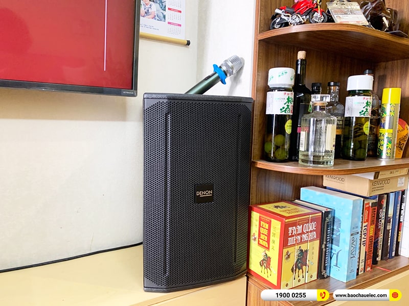 Lắp đặt dàn karaoke trị giá hơn 30 triệu cho anh Huy tại Hà Nội (Denon DN510, BKSound DKA 8500, BKSound SW512B) 