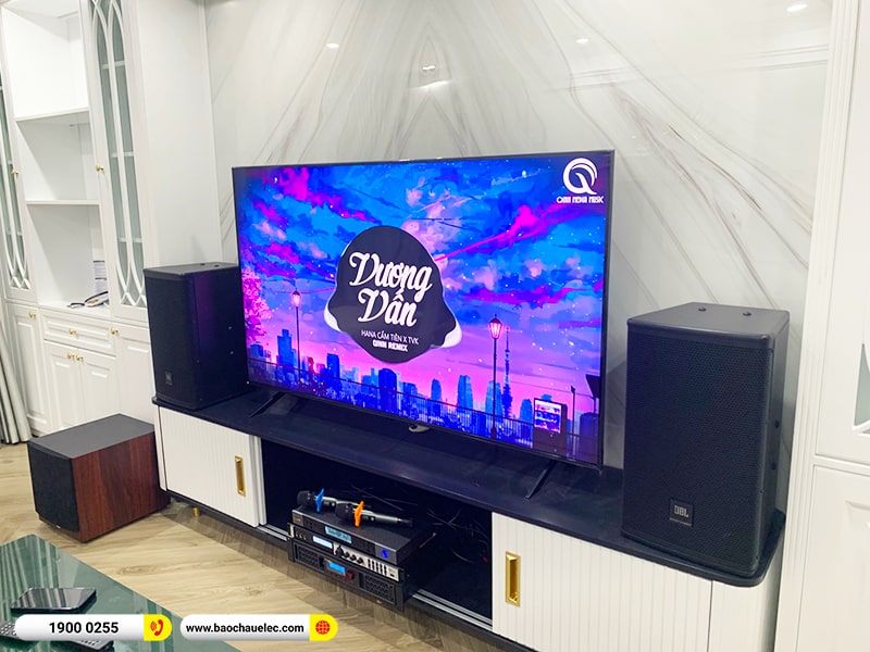 Lắp đặt d&agrave;n karaoke trị gi&aacute; hơn 40 triệu cho anh Minh tại H&agrave; Nội