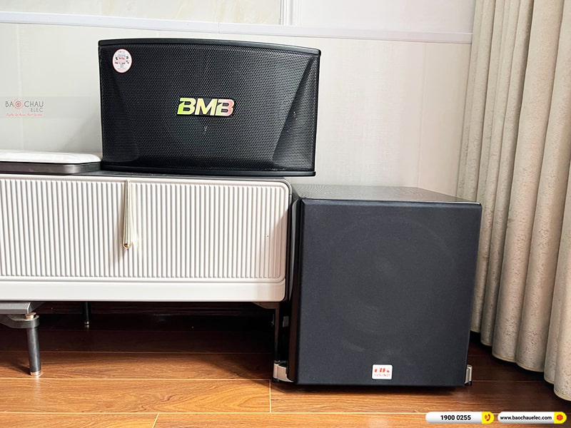 Lắp đặt dàn karaoke trị giá hơn 30 triệu cho anh Tráng tại Hà Nội (BMB CSN 510SE, VM620A, X6 Luxury, SW512B, BJ-U500) 