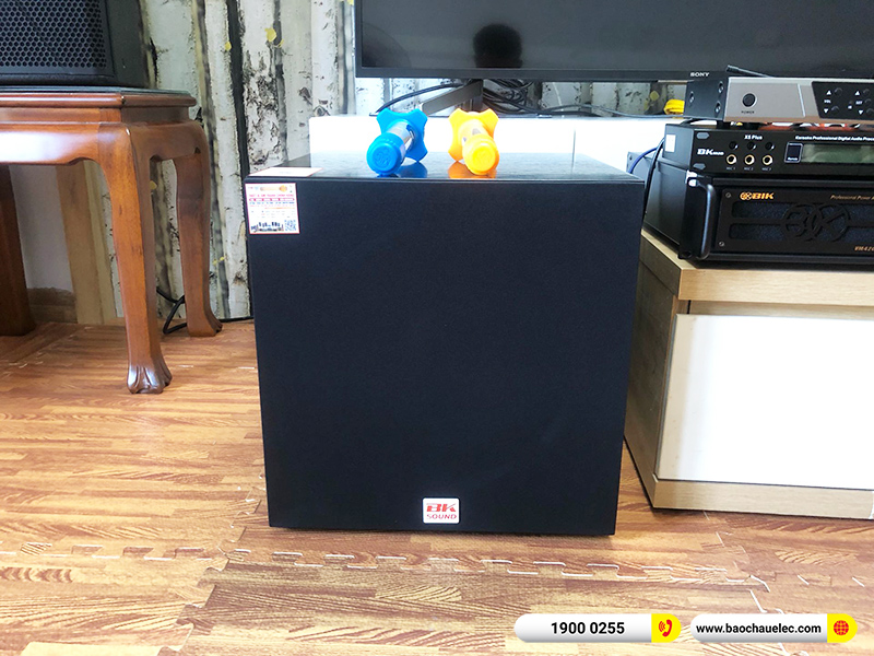 Lắp đặt dàn karaoke Alto 27tr cho bác Lý tại Hà Nội (Alto AT1000II, BIK VM420A, X5 Plus, SW312B, BCE UGX12)