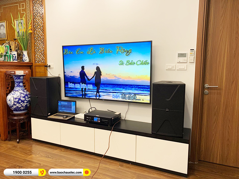 Lắp đặt dàn karaoke trị giá hơn 20 triệu cho chị Giang tại Hà Nội (Alto AT2000II, BKSound DKA 8500) 