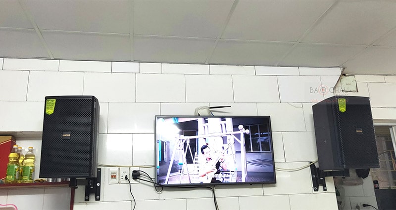 Dàn karaoke Domus của gia đình anh Huỳnh ở Hoàng Mai h6