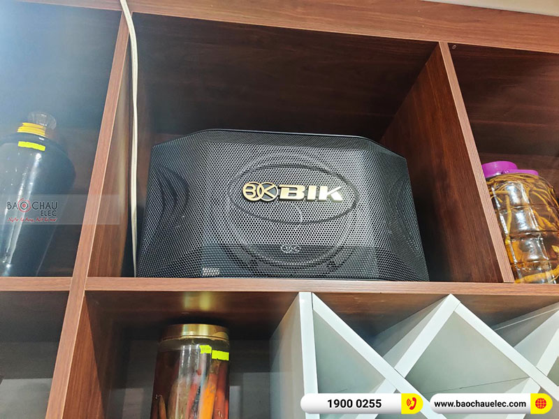 Lắp đặt dàn karaoke gia đình anh Long tại Hà Nội