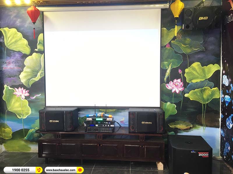Lắp đăt dàn karaoke anh Nguyên tại Hà Nội