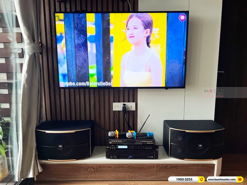 Lắp đặt d&agrave;n karaoke trị gi&aacute; hơn 30 triệu cho anh Quyết tại H&agrave; Nội 