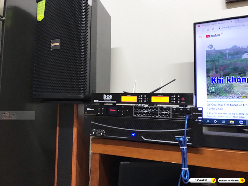 Lắp đặt dàn karaoke trị giá gần 30 triệu cho anh Thắng tại Hà Nội