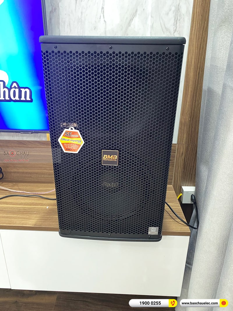 Lắp đặt dàn karaoke trị giá hơn 30 triệu cho anh Tuấn tại Hà Nội (BMb 12120SE, BKSound DKA 8500) 