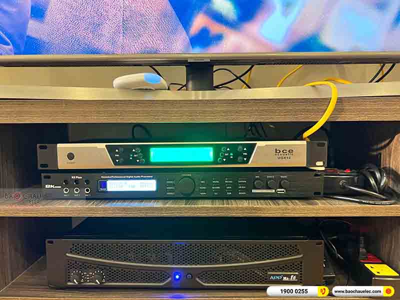 Lắp đặt dàn karaoke gia đình chị Huyên tại Hà Nội