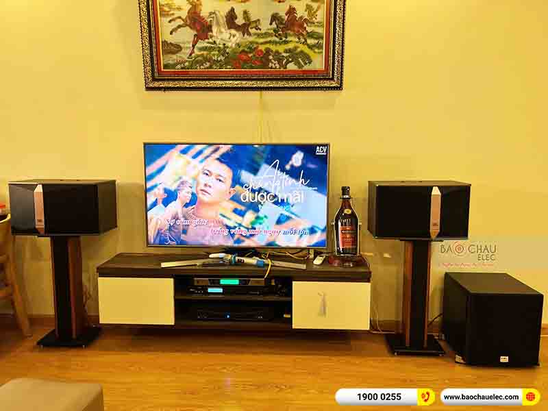 Lắp đặt dàn karaoke gia đình chị Huyên tại Hà Nội