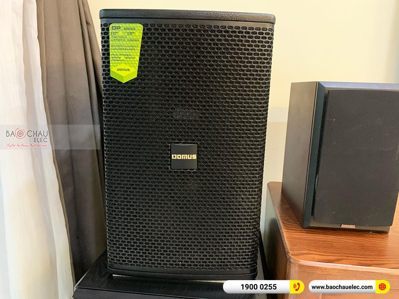 Dàn karaoke của gia đình anh Tùng