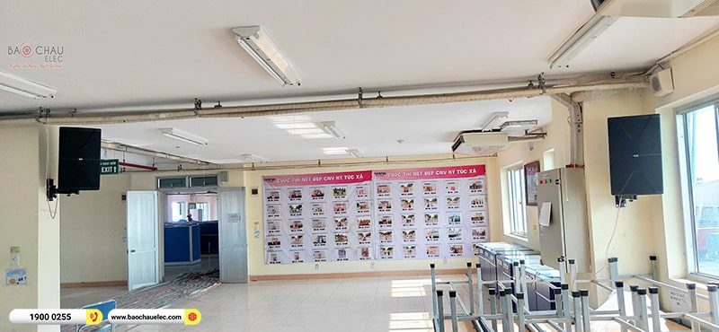 Lắp đặt hệ thống âm thanh hội trường Công ty CP thiết bị điện và xây dựng Việt Nam tại Hà Nội 