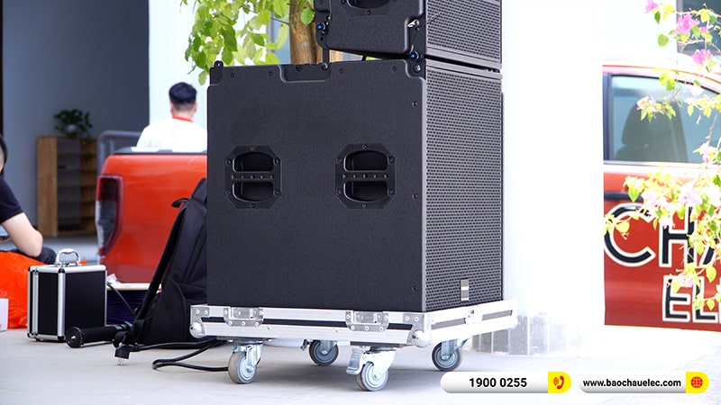 Lắp đặt dàn Line Array trị giá hơn 80 triệu cho Trường TH Times School tại Hà Nội (Temeisheng LT-15, Yamaha MG12XU, UGX12, BKSound M8) 